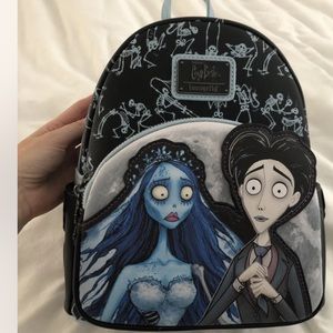 Loungefly SDCC 2022 Limited Edition Backpack Corpse Bride Emily & Victor Glows